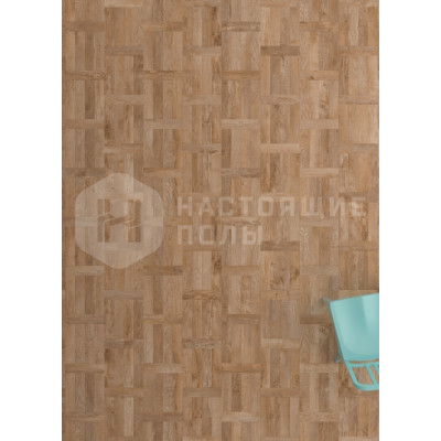 ПВХ плитка клеевая Moduleo Moods 118 Basket Weave Small 54852 Дуб Кантри