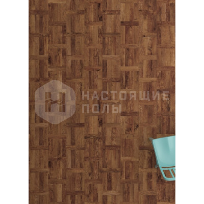 ПВХ плитка клеевая Moduleo Moods 119 Basket Weave Small 54880 Дуб Кантри