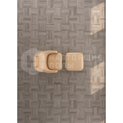 ПВХ плитка клеевая Moduleo Moods 138 Basket Weave Block 22937 Дуб Блэкджек