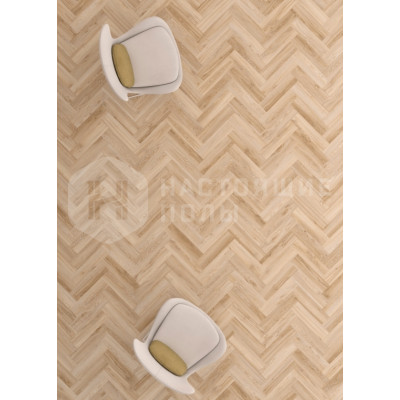 ПВХ плитка клеевая Moduleo Moods Parquetry 176 Herringbone Short Soft 22220HB Дуб Блэкджек + 22229HB Дуб Блэкджек