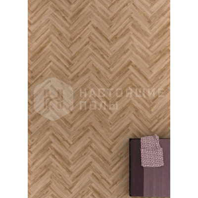 ПВХ плитка клеевая Moduleo Moods 181 Herringbone Medium 22229 Дуб Блэкджек
