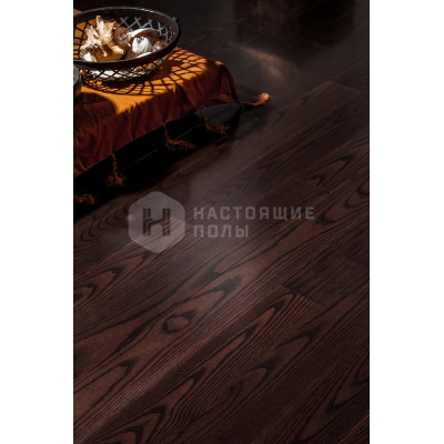 Инженерная доска Coswick Классическая 1208-1133 Ясень Венге Селект энд Бэттер под лаком 127 мм