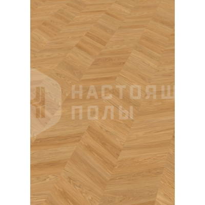 Паркет Французская елка Admonter Chevron 60 градусов 123907/123908 Дуб Ноблесс брашированный под маслом 525*120*15 мм