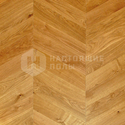 Паркет Французская елка Admonter Chevron 45 градусов CV110 04 Дуб Бейсик брашированный под маслом 891*138*15 мм