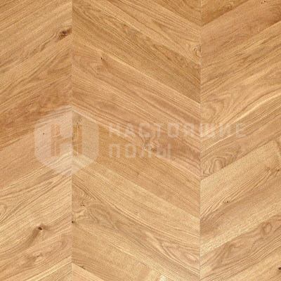 Паркет Французская елка Admonter Chevron 60 градусов CV310 06 Дуб Каменный Бейсик брашированный под маслом 1085*120*10 мм