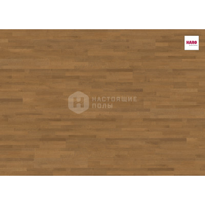 Паркетная доска Haro Parquet 533350 Дуб Пуро Карамель Тренд структурированный трехполосный Паркетная доска Haro Parquet 533350 Дуб Пуро Карамель Тренд структурированный трехполосный