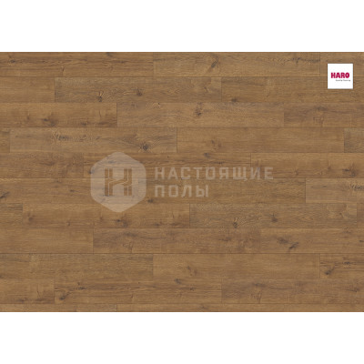 Ламинат Haro Tritty 250 535644 Дуб Портлэнд Янтарный однополосный, 1282*190*10 мм