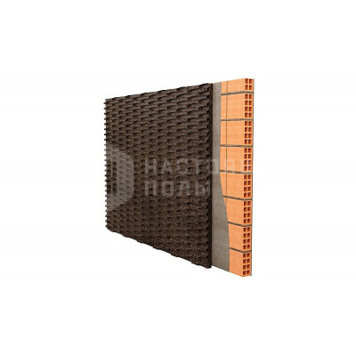 Потолочно-стеновые панели c 3d эффектом Amorim MD Facade Wave S1, 1000*500*40 мм