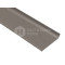 Металлический плинтус Profilpas Metal Line 90/6SF 78119 Античный серый, 2000*60*10 мм