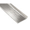 Металлический плинтус Profilpas Metal Line 90/4SSF 78082 Серебро полированное, 2000*40*10 мм
