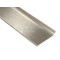 Металлический плинтус Profilpas Metal Line 90/4TMSF 78088 Титан полированный матовый, 2000*40*10 мм