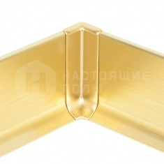 Внутренний уголок металлический 90/6MI 78724 Золото полированное