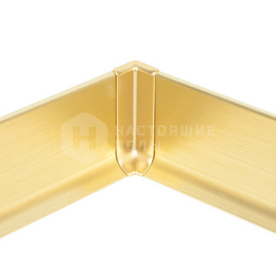 Внутренний уголок металлический Profilpas 90/6MI 78724 Золото полированное