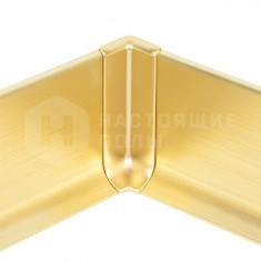 Внутренний уголок металлический 90/8MI 78744 Золото полированное