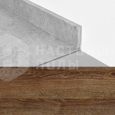 Плинтус для ПВХ плитки IVC Moduleo 24885 Дуб Вердон, 2400*60*12.5 мм