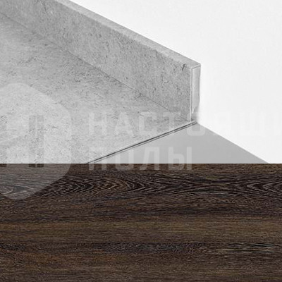 Плинтус для ПВХ плитки IVC Moduleo 28890 Венге Этник, 2400*60*12.5 мм