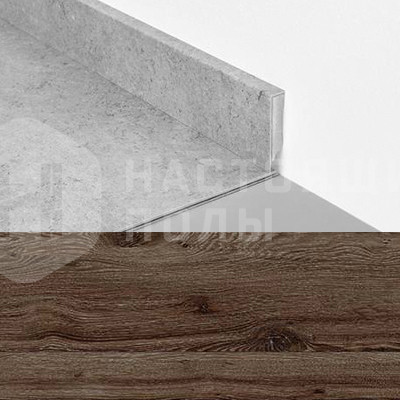 Плинтус для ПВХ плитки IVC Moduleo 22862 Дуб Блэкджек, 2400*60*12.5 мм