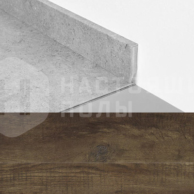 Плинтус для ПВХ плитки IVC Moduleo 54880 Дуб Кантри, 2400*60*12.5 мм