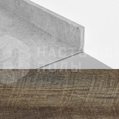 Плинтус для ПВХ плитки IVC Moduleo 55850 Дуб Касл, 2400*60*12.5 мм