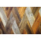 Потолочно-стеновая панель Flitch Design AWW-2-0-013 Шеврон, 384*100*10-5 мм