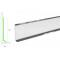 Металлический плинтус Profilpas Metal Line 790/10SF 78139 Нержавеющая сталь полированная глянцевая