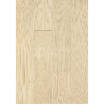 Паркетная доска Hajnowka Parkett Ясень Ecru Эксклюзив однополосный, 1150*148*12.5 мм