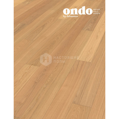 Паркетная доска Ondo by Admonter OND110 Дуб Frijo Premium брашированный под маслом, 2000*158*13 мм