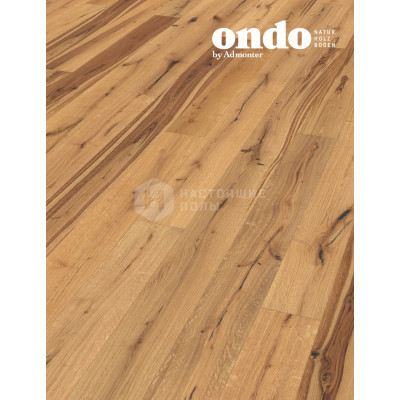 Паркетная доска Ondo by Admonter OND119 Дуб Frijo Allegro брашированный под маслом, 2000*192*13 мм Паркетная доска Ondo by Admonter OND119 Дуб Frijo Allegro брашированный под маслом, 2000*192*13 мм