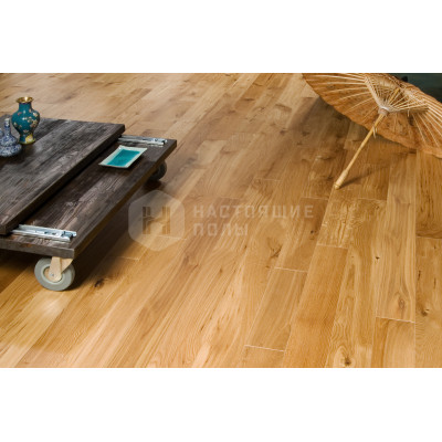 Инженерная доска Coswick коллекция Кантри 1137-3201 Дуб Натуральный 1 Коммон шелковое масло, 300-1845*107.95*12.7 мм