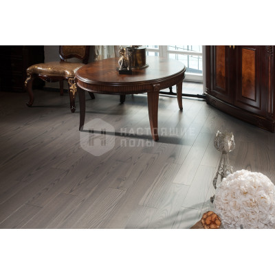 Инженерная доска Coswick Авторская 1237-1337 Ясень Серебристый Селект энд Бэттер под матовым лаком, 300-1845*107.95*12.7 мм