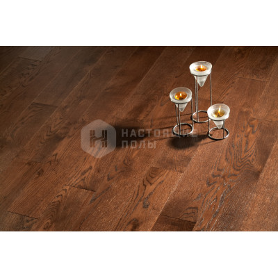 Инженерная доска Coswick Кантри 1163-3206 Дуб Бразильский Орех 1 Натур шелковое масло 190 мм