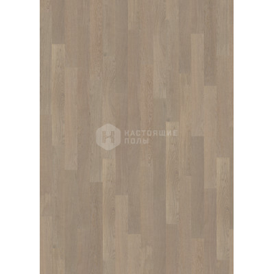 Паркетная доска Karelia Essence Дуб Стори Stone Grey брашированный однополосный, 1116*138*14 мм