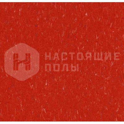 Натуральный линолеум рулонный Marmoleum Piano 362535 Salsa Red