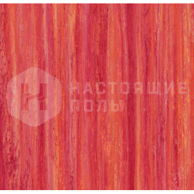 Натуральный линолеум рулонный Marmoleum Striato Colour 5242 Red Roses