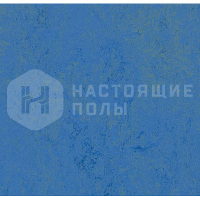 Натуральный линолеум рулонный Marmoleum Concrete 3739 Blue Glow