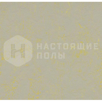 Натуральный линолеум рулонный Marmoleum Concrete 3733 Yellow Shimmer