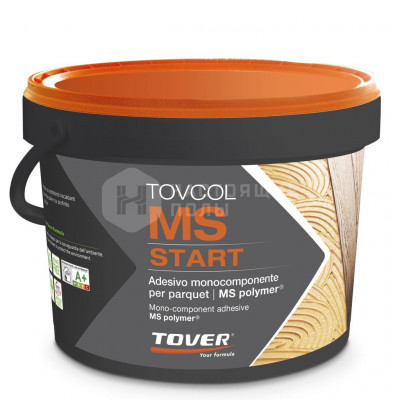 Паркетный клей Tover Tovcol MS Start 1-компонентный силановый эластичный (7.5 кг)