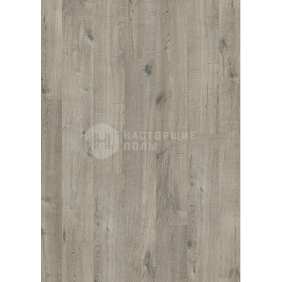 ПВХ плитка замковая Quick-Step Livyn Pulse Click PUCL40106 Дуб Хлопковый Темно-серый Пиленый