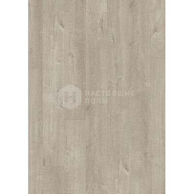 ПВХ плитка замковая Quick-Step Livyn Pulse Click PUCL40105 Дуб Хлопковый Светло-серый