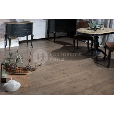 Паркетная доска Coswick Брашированная 1253-3257 Ясень Французская Ривьера 1 Коммон шелковое масло, 600-2100*127*15 мм