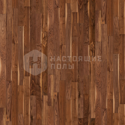 Инженерная широкоформатная доска Coswick 1366-7601 Американский Орех Черектер эластичный лак