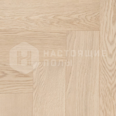 Паркет Елочка Coswick коллекция Английская елка 1140-1508 Дуб Ванильный Селект энд Бэттер шелковое масло ультраматовое, 647.7*107.95*12.7 мм