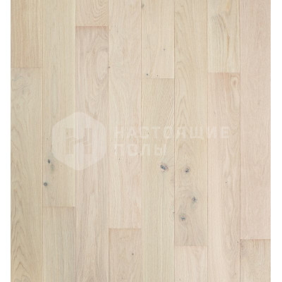 Паркетная доска BerryAlloc Royal XL 61000583 Дуб Чистый Mainor брашированный под матовым лаком однополосный, 1980*130*14 мм