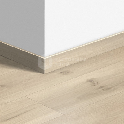 Плинтус для ПВХ плитки Quick-Step QSVSKRA40017 Дуб Светло-бежевый, 2400*58*12 мм