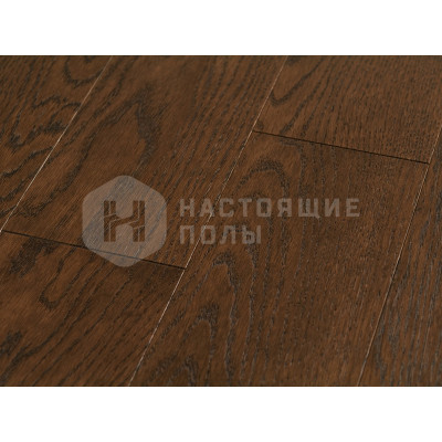 Массивная доска Coswick Брашированная 1102-1206 Дуб Бразильский Орех Селект энд Бэттер шелковое масло, 300-1845*107.95*19.05 мм