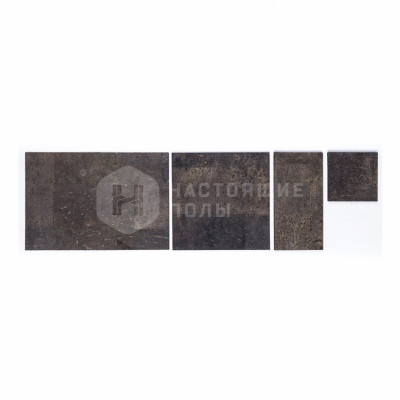 Декоративные панели Muratto Cork Bricks Grand MUCBGGRY1 Grey, 300/200/100*200/100*14/11/7/4 мм