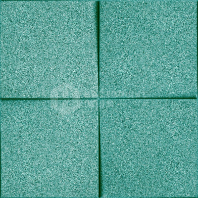 Декоративные панели Muratto Organic Blocks Chock MUOBCHO04 Turquoise, 248*248*24 мм