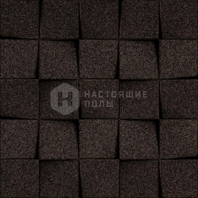Декоративные панели Muratto Organic Blocks Minichock MUOBMIN09 Black, 248*248*24 мм