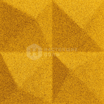 Декоративные панели Muratto Organic Blocks Peak MUOBPEA03 Yellow, 248*248*24 мм