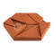 Декоративные панели Muratto Organic Blocks Hexagon MUOBHEX13 Copper, 220*190*30 мм
